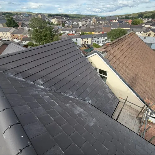 Roofing project by James Bridge Roofing